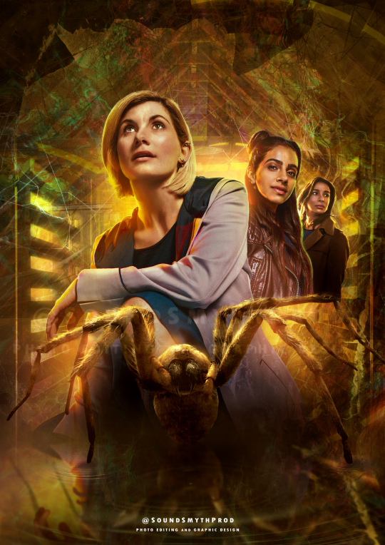 soundsmythart:A few pieces I’ve put together in Photoshop for the first 5 episodes of Doctor Who Series 11! (a very strong run imo)