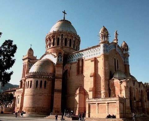 Basilique Notre-Dame D'Afrique, Algiers - Algeria. The Basilica Was Inaugurated In 1872, After Fourteen