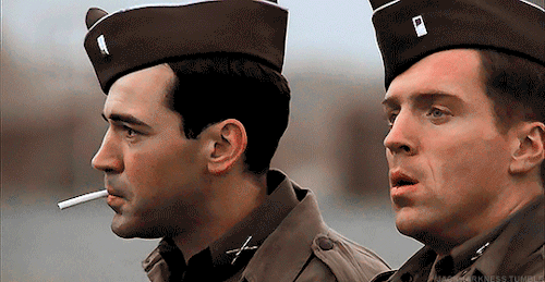 jackharkness:BAND OF BROTHERS APPRECIATION WEEK | One relationship: Lewis Nixon and Richard Winters’