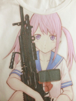 Pink-Loli:  The Machine Gun T-Shirt From Himi’s Store Use Code “Pink-Loli” For