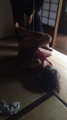 thevertigonetwork:  Kinbaku Naka AkiraModel