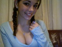 loverealgirls:  Pigtails