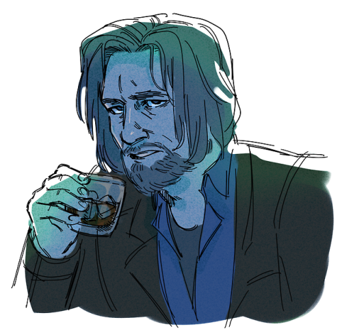 drawing dbh fanart but only drawing hank is chaotic good