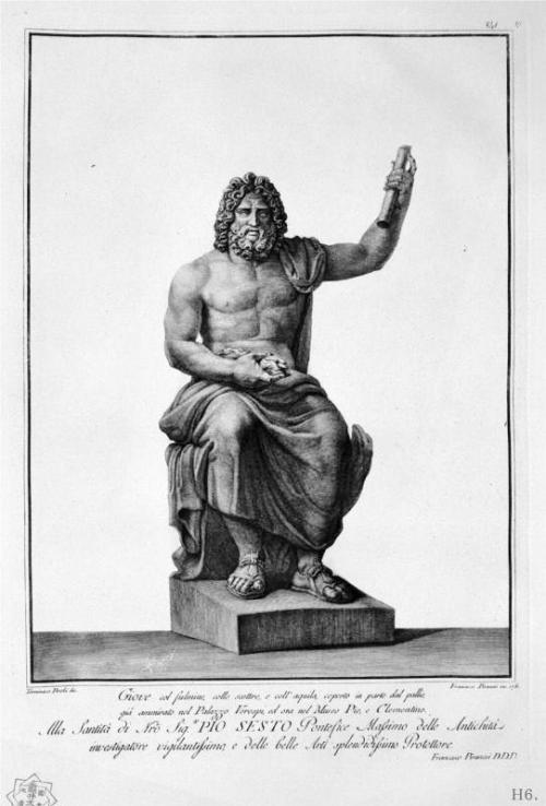 hadrian6: Jupiter. Giovanni Battista Piranesi. Italian. 1756-1810. hadrian6.tumblr.com