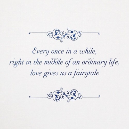 Big love. #love #quote #fairytale