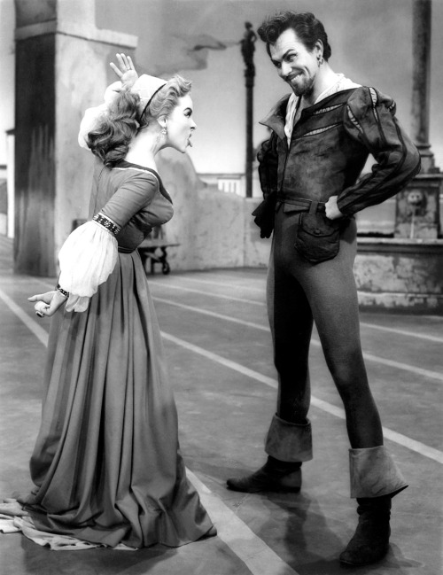 Kathryn Grayson, Howard Keel / production still from George Sidney’s Kiss Me Kate (1953)