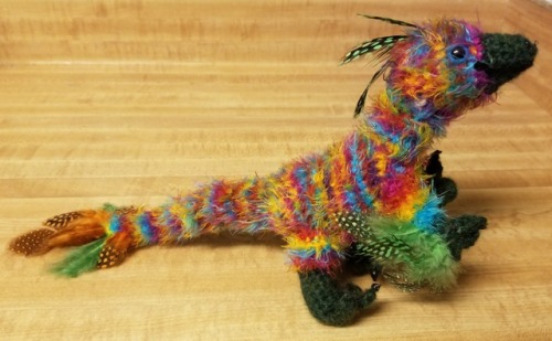 alexgoneloco - I just finished up this velociraptor plush! Isn’t...