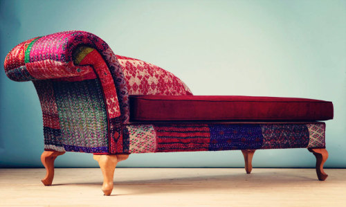 sosuperawesome:Patchwork upcycled furniture by namedesignstudio in Istanbul, Turkey.