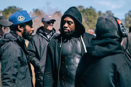 comicherald:Behind the scenes photos of Black Panther