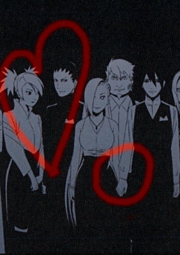 queenscarlettitania:  How cute is this I mean Sai and Ino holding hands and Temari