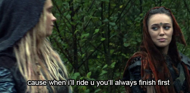 praytothegay:  #nice try lexa 