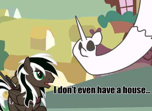 ask-that-brown-pony:  Ghosty frosty  x3!