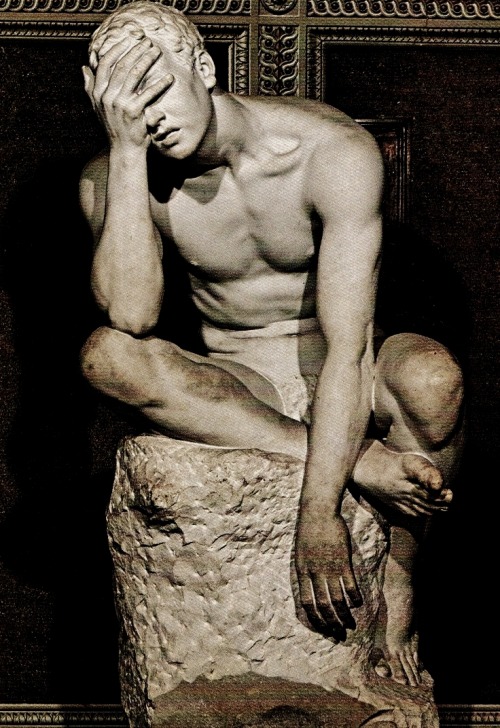 hadrian6:  Pain.Emilio Gallori. Italian 1846-1924. marble.http://hadrian6.tumblr.com