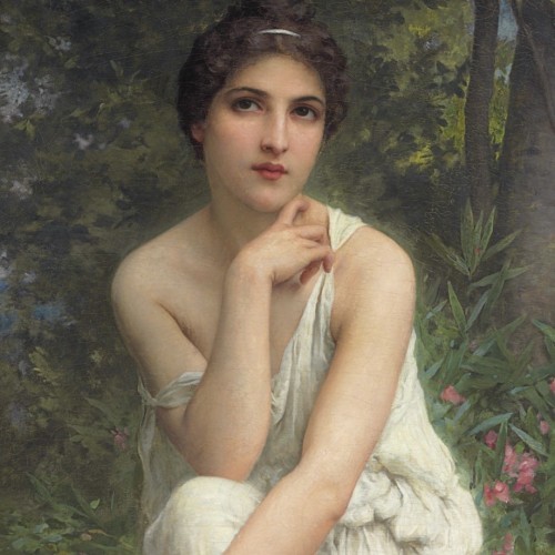 die-rosastrasse:  Favourite artists: woman portraits 2.  Charles-Amable Lenoir 