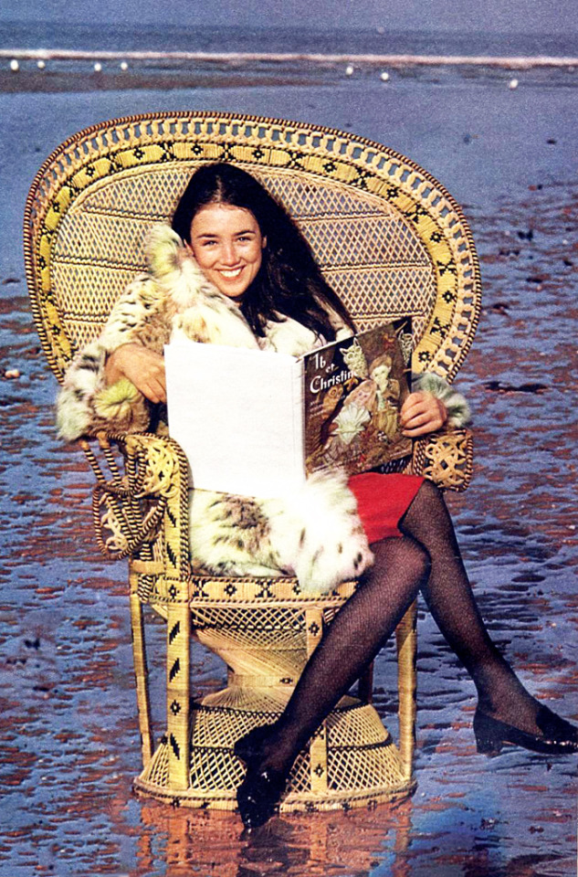 Isabelle Adjani photographed by Jean lenoir for  Télé 7 Jours , 1974.