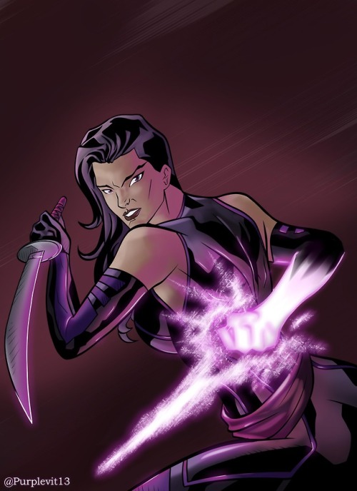 My Psylocke art.