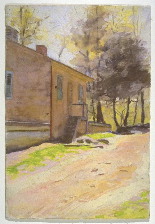 Pennsylvania SceneThomas Pollock Anshutz (American; 1851–1912)ca. 1893Watercolor on wove paperFine A