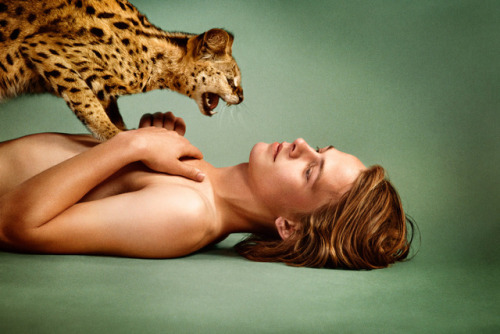 Ryan McGinley (American, b. 1977, Ramsey, NJ, USA) - 1: Fawn (Fuchsia), 2012  2: Serval, 2011  3: Ho