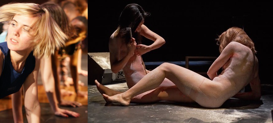 Caroline Lam (top picture), Swiss dancer, &amp; Marie-Caroline Hominal (bottom