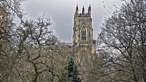 From the Walls, York Minster, York, England.