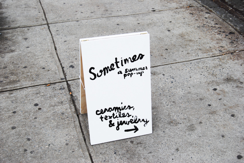  Sometimes Shop: A Summer Pop-up. Work by Kaye Blegvad, Leah Goren, Masuko Jo, Rachel