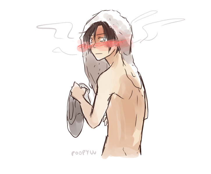 poopyuu:  Hhhm I was supposed to draw Nico in his undies… But I thought it would