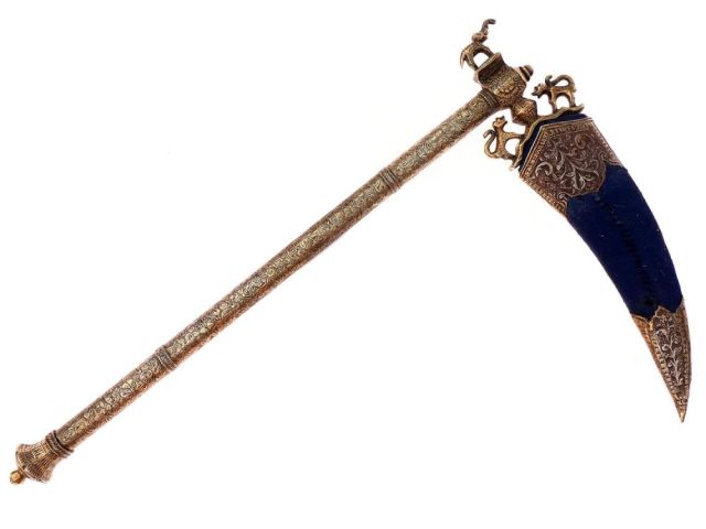 peashooter85:Zaghnal from Gujarat, India, 19th centuryfrom Helios Auctions