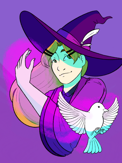 thecraftgremlin: A wizardly Holly @hollowtones for her birthday.