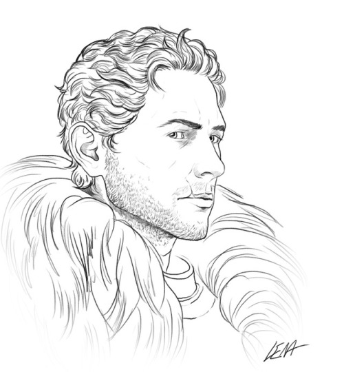 portraitoftheoddity:A quick Cullen. Love that curly hair.