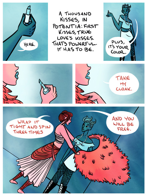 grypphix:charminglyantiquated:a short comic about witches and wishes and wanting things. I WILL NEVE