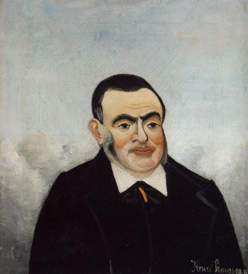 Portrait of a Man, 1905, Henri RousseauMedium: oil,canvas