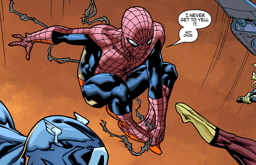 liquidusnerdius:  Poor Spidey 