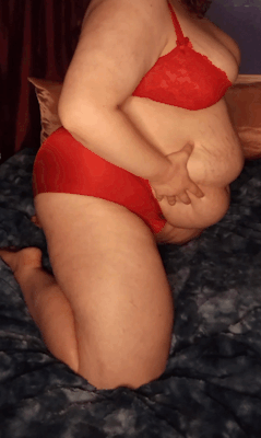 Porn Pics bellybaby98:God, my belly just falls down