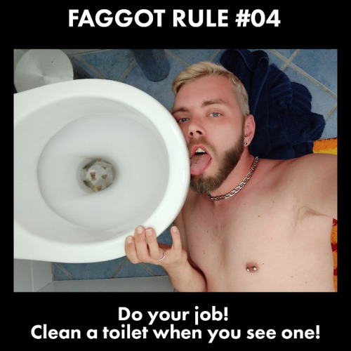 cum-dump-exposed: My personal faggot rules I always obey. kik: cumdumpexposed whatsapp: +49160436594