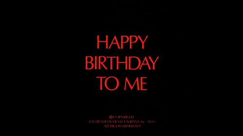 Happy Birthday To Me | 1980