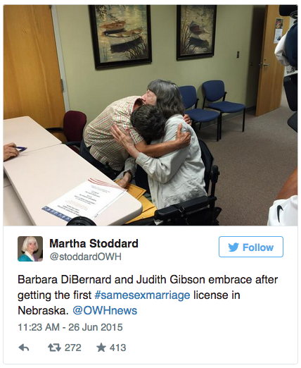 salon:  See the same-sex couples who were first in line to get their newly-legal marriage licenses