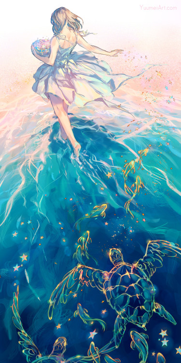 thecollectibles:Art by (Yuumei) Wenqing Yan