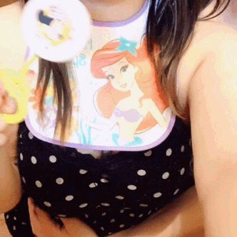 babydollchibi:💖🍼👶 I use rattle so that Daddy can give me cuddles👶🍼💖