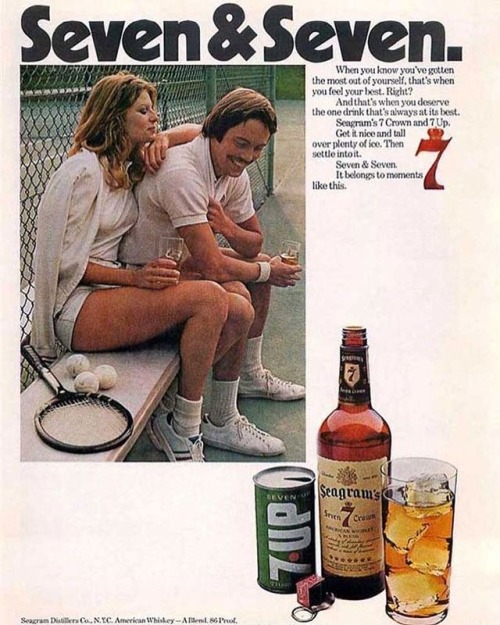 Play on, player. #sevenandseven #vintageads www.instagram.com/p/BnMvUwyArFF/?utm_source=ig_t