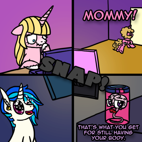 Porn Pics ask-acepony:  Don’t EVER mess with my friends!