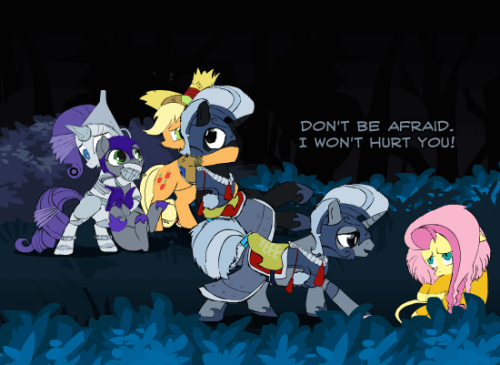 ask-omegacoder:  When robots attack! We Repair Ponies #59  x3