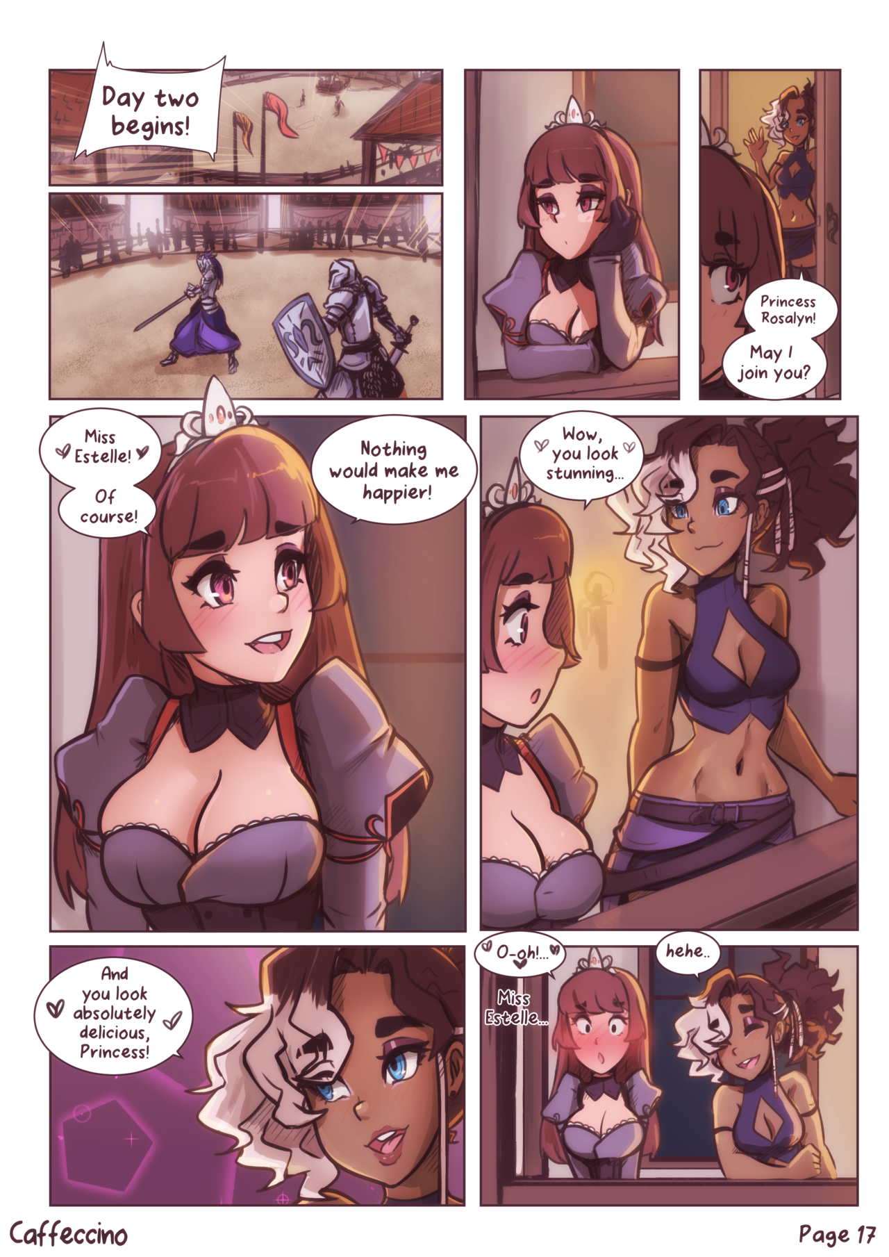 Chapter 2 of Gal Paladin is live on Slipshine &lt;3 I hope you all enjoy it