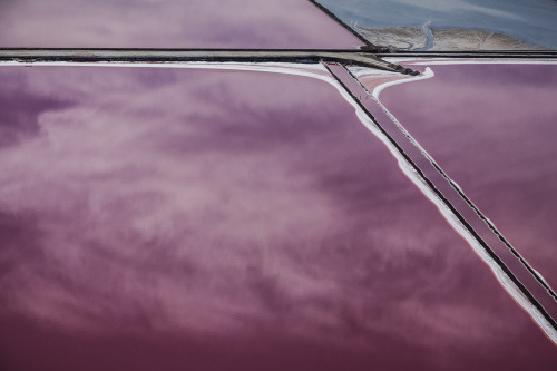 itscolossal: Purple Views of the San Francisco Bay Salt Ponds by Julieanne Kost