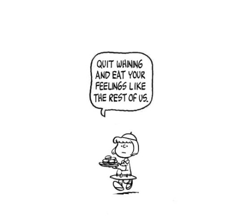 infinite-intimate: nevver:Peanuts Loud and clear.