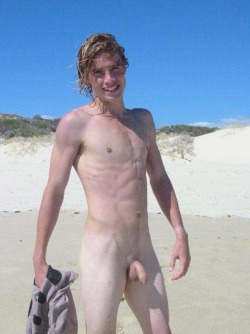 nudistbeachboys:  Check Out Nudist Beach Boys For More Sexy Nude Boys At Nude Beaches