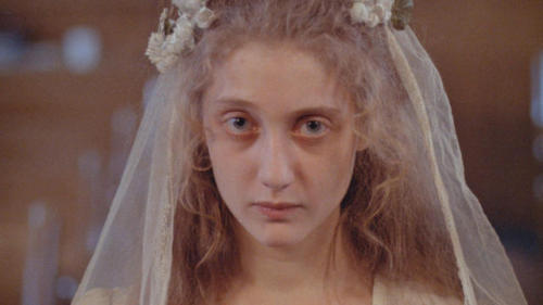 In small-town Ontario during World War II, naive teenager Jeannie Dougall (Carol Kane) gets pregnant