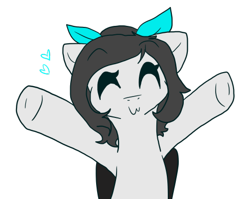 ask-pegasusneonnotes:*Neon Accepts All Da Love* <3omg! x3