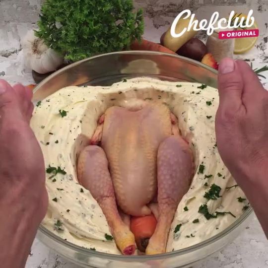 appel-dv-vide:yeahiwasintheshit:brattylikestoeat:There is a lot going on here and I have several questions. 5 FUCKIN POUNDS OF BUTTER!The triple shot on a giant fucken carrot PENETRATING this bird was unnecessary 