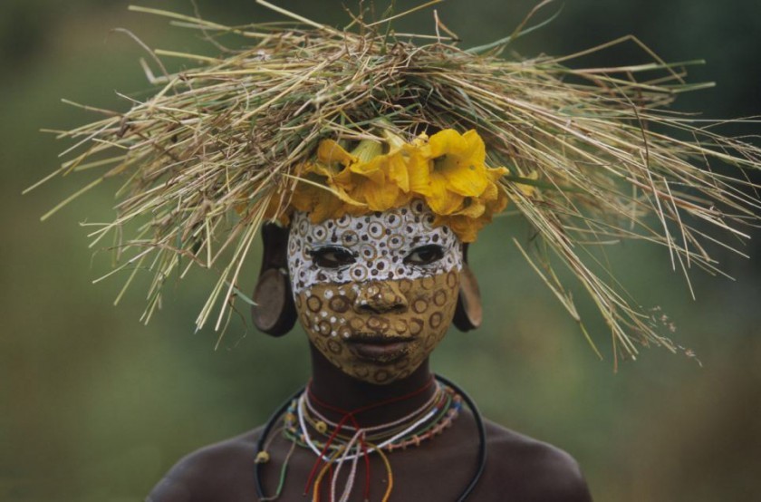 Natural Fashion from Ethiopia’s Omo Valley. Photographs by Hans Silvester