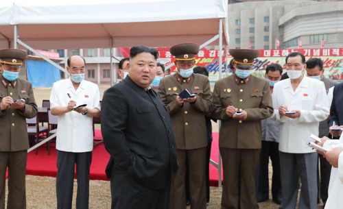 Supreme Leader Kim Jong Un Gives Field Guidance to Pyongyang General Hospital under Construction [Ju